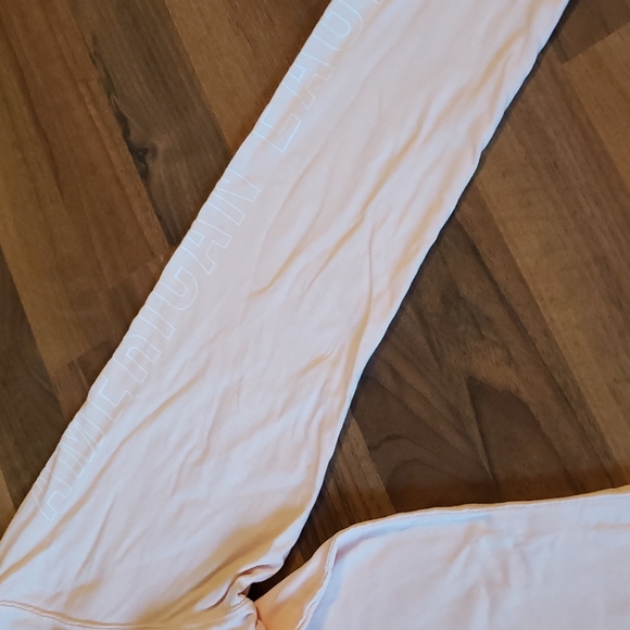 American Eagle Men's Long Sleeved shirt- Peach color - Picture 2 of 5